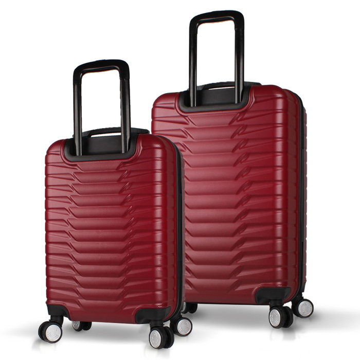 Zoozie Bags Juego de Maletas de 2 Piezas Rojo Clarete